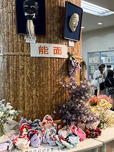 手工芸作品展の様子